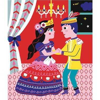 Cartes à gratter "Scratch Art Jolies Princesses"