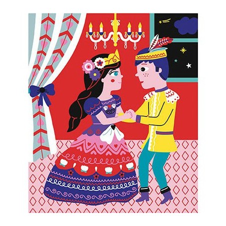 Cartes à gratter "Scratch Art Jolies Princesses"