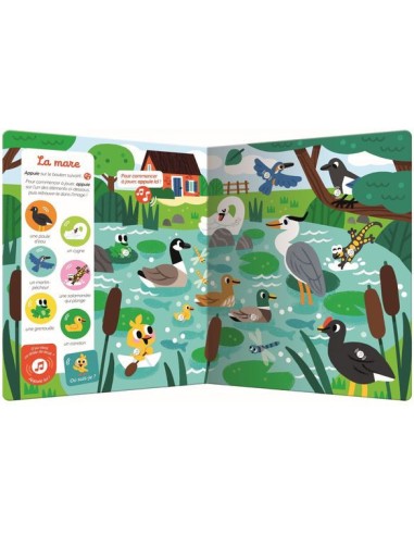 Cherche et trouve des tout-petits sonore - La ferme - Auzou