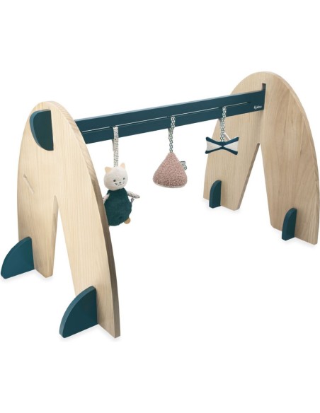Arche d'éveil pour bébé, portique d'activité bois - Jouet éveil - Kaloo