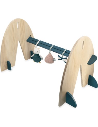 Arche d'éveil pour bébé, portique d'activité bois - Jouet éveil - Kaloo