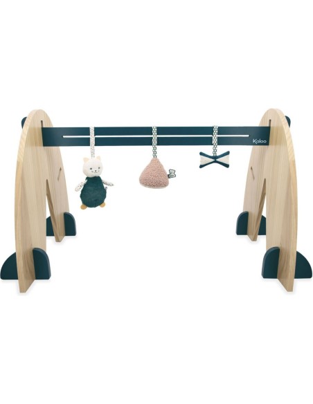 Arche d'éveil pour bébé, portique d'activité bois - Jouet éveil - Kaloo
