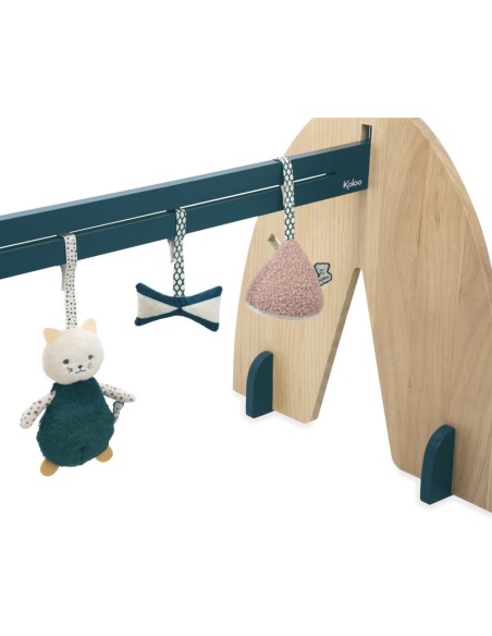 Arche d'éveil pour bébé, portique d'activité bois - Jouet éveil - Kaloo