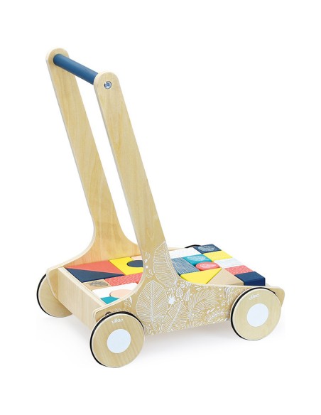 Chariot de marche, Sous la canopée - Déstockage de jouets, jeux et objets de décoration en bois - Vilac