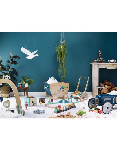 Chariot de marche, Sous la canopée - Déstockage de jouets, jeux et objets de décoration en bois - Vilac