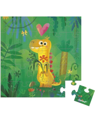 Carte Puzzle Dino - Janod