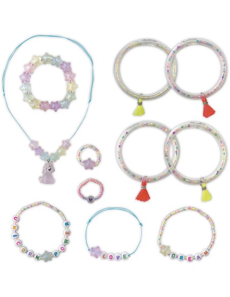 Kit Créatif - 7 Bijoux Phosphorescents Dreamland à Créer : Collection "Les Ateliers Bijoux" & Perles - Janod