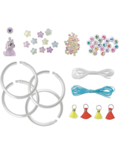 Kit Créatif - 7 Bijoux Phosphorescents Dreamland à Créer : Collection "Les Ateliers Bijoux" & Perles - Janod