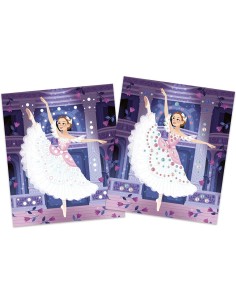 Kit Créatif - Perles Nacrées à Coller Danseuses : Collection "Les Ateliers du Calme" - Janod 2