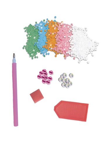 Kit Créatif - Strass La Jungle La Nuit : Collection "Les Ateliers du Calme" - Janod