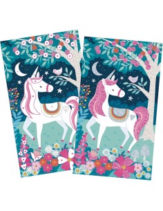 Coffret Créatif Paillettes Licornes : Collection "Les Ateliers du Calme" - Janod 2