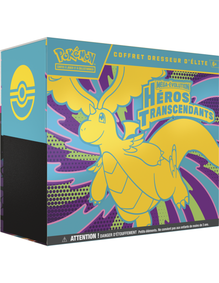 Pokémon : Etb ME2.5 Héros Transcendants - Méga-Dracolosse‑Ex