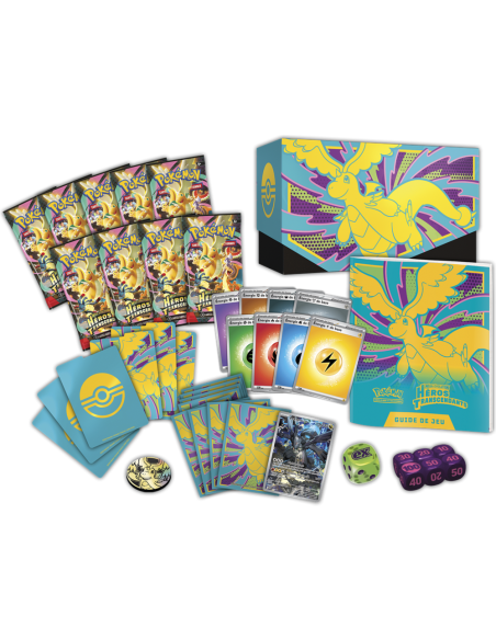 Pokémon : Etb ME2.5 Héros Transcendants - Méga-Dracolosse‑Ex