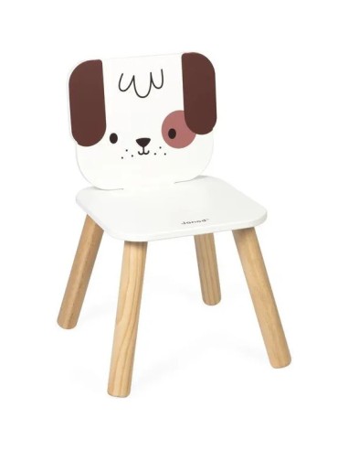 Chaise Enfant Chien - bois - : Tables & Mobilier - Janod