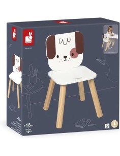 Chaise Enfant Chien - bois - : Tables & Mobilier - Janod 2