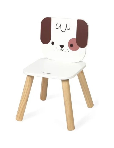 Chaise Enfant Chien - bois - : Tables & Mobilier - Janod