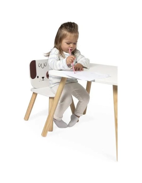 Chaise Enfant Chien - bois - : Tables & Mobilier - Janod