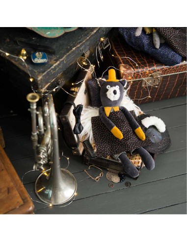 Doudou Alphonse le Chat Les Moustaches - Les Moustaches - Moulin Roty