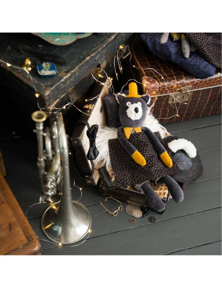 Doudou Alphonse le Chat Les Moustaches - Les Moustaches - Moulin Roty