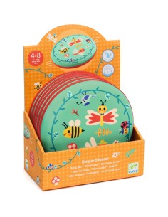 Display 6 pcs - Disque volant Flying Bugs - Djeco