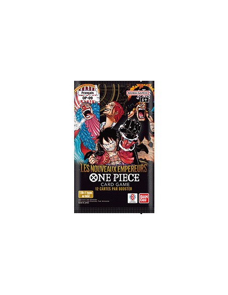 One Piece Le Jeu de Cartes - OP09 Les Nouveaux Empereurs - Booster - Jeux de cartes - Bandai