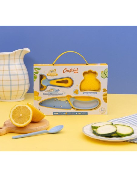 Kit découpe : couteau et éplucheur - Atelier cuisine enfant - Chefclub Kids