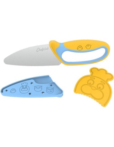 Kit découpe : couteau et éplucheur - Atelier cuisine enfant - Chefclub Kids