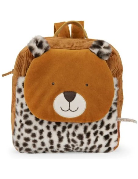 Sac à dos léopard Taïgo La forêt Mawa - Moulin Roty