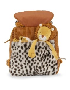 Sac à dos léopard Taïgo La forêt Mawa - Moulin Roty 2