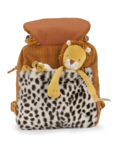 Sac à dos léopard Taïgo La forêt Mawa - Moulin Roty