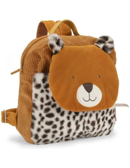 Sac à dos léopard Taïgo La forêt Mawa - Moulin Roty