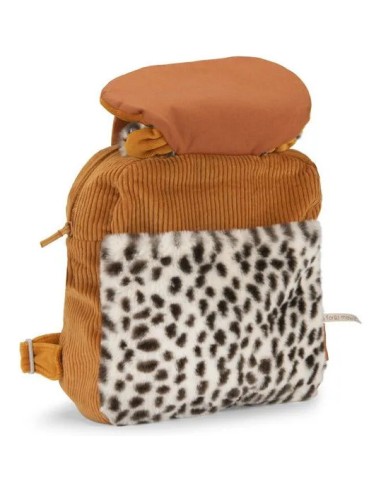 Sac à dos léopard Taïgo La forêt Mawa - Moulin Roty