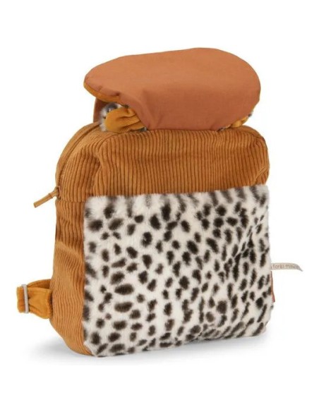 Sac à dos léopard Taïgo La forêt Mawa - Moulin Roty