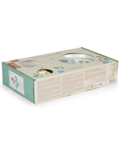 Set vaisselle porcelaine La forêt Mawa - Moulin Roty