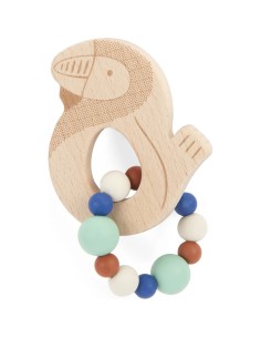 Hochet anneau de dentition La forêt Mawa - Moulin Roty 2