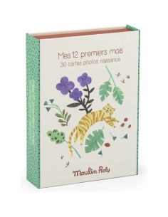 Cartes Mes 12 premiers mois La forêt Mawa - Moulin Roty