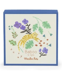 Doudou tigre Baboo La forêt Mawa - Moulin Roty 2