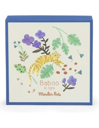 Doudou tigre Baboo La forêt Mawa - Moulin Roty