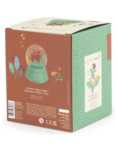Boule à neige musicale La forêt Mawa - Moulin Roty
