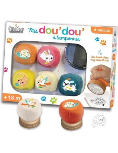 Tampons Bébé Mes Dou-Dou animaux Créalign' - Dès 18 Mois - Créa Lign’
