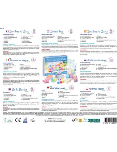Kit créatif bombes de bain - Sentosphère