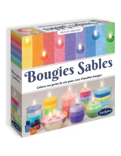Kit Créatif Bougies Sables - Sentosphère