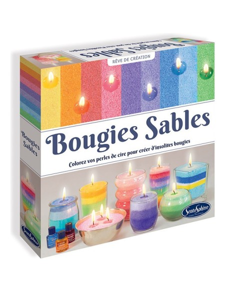 Kit Créatif Bougies Sables - Sentosphère