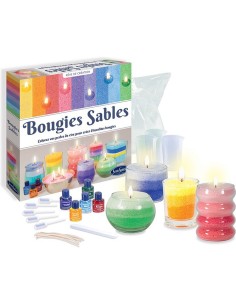 Kit Créatif Bougies Sables - Sentosphère 2