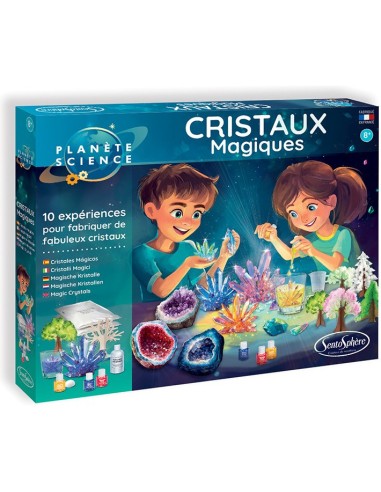 Science et jeu : cristaux magiques - Sentosphère