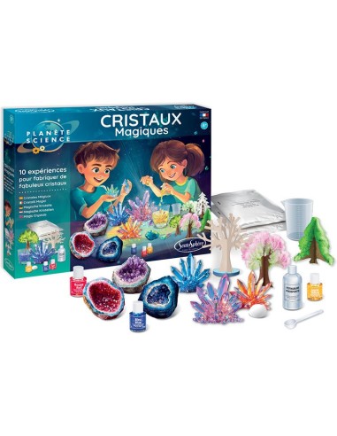 Science et jeu : cristaux magiques - Sentosphère