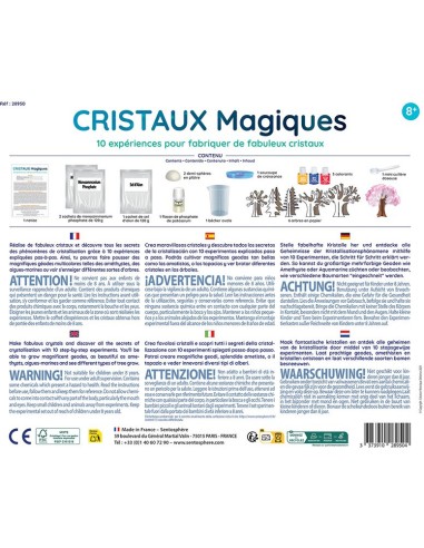 Science et jeu : cristaux magiques - Sentosphère