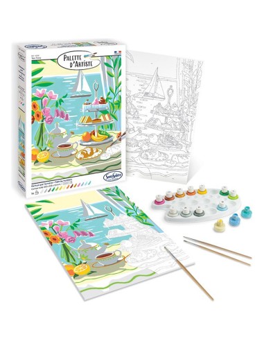 Palette d'artiste - Tea time - Sentosphère
