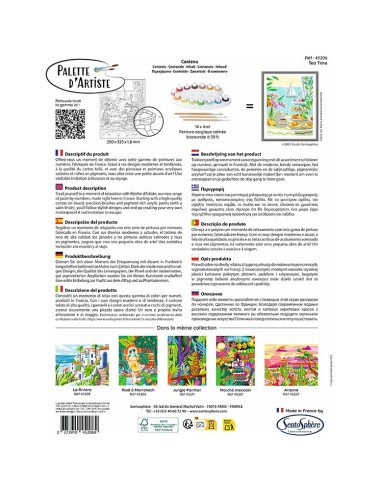 Palette d'artiste - Tea time - Sentosphère