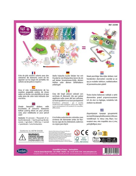Stickers à diamanter - art & créations - Sentosphère